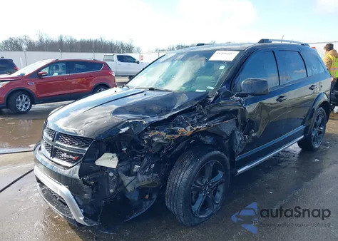 2020 Dodge Journey Crossroad from USA, damaged, VIN 3C4PDCGB7LT268353